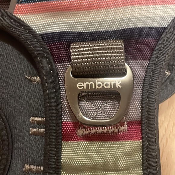 Embark Urban Padded Dog Harness, Multi Stripe, sz M - Picture 7 of 13